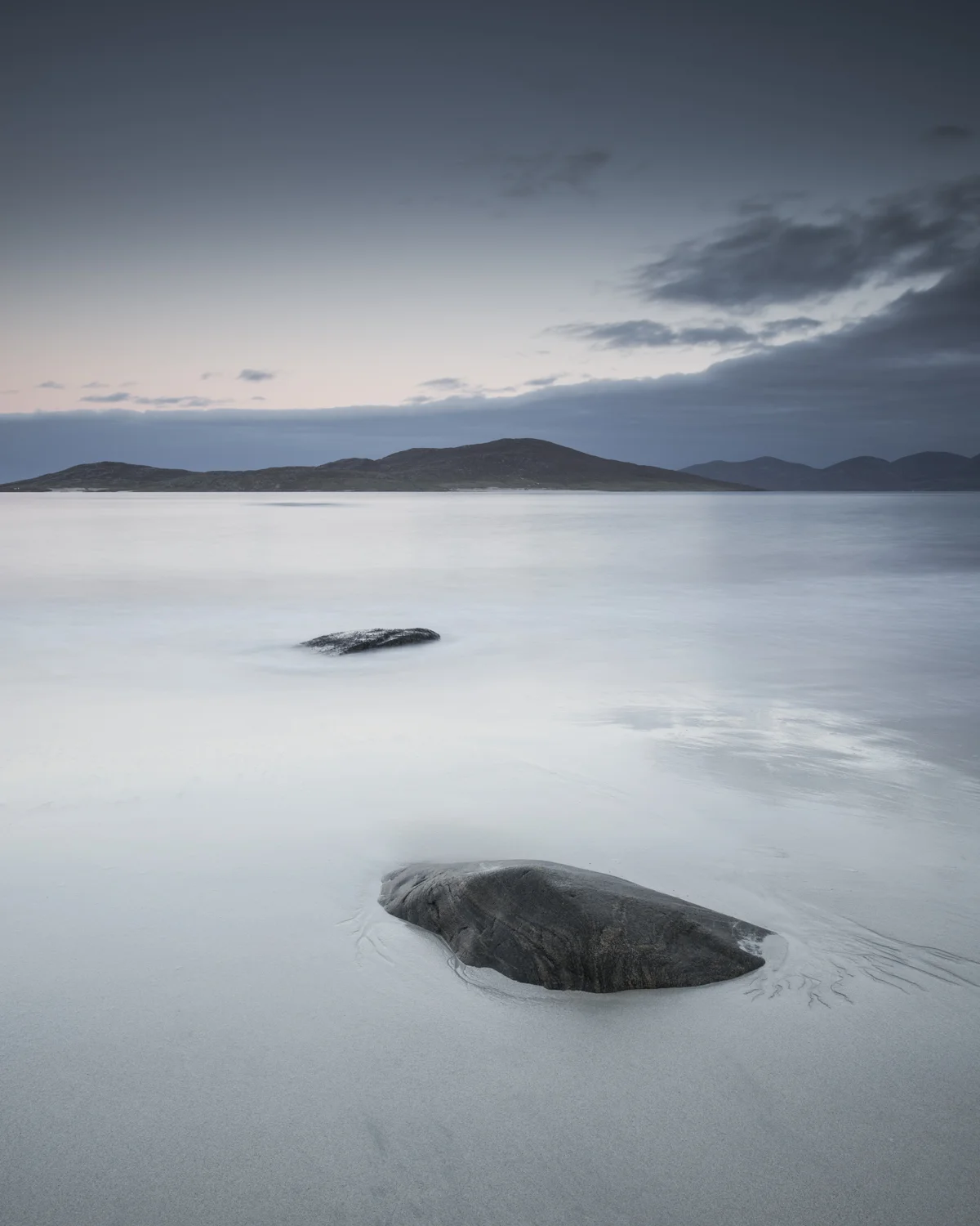 Isle of Harris with 1.2 medium ND Grad and Pro Glass 10 stop. Processed file.