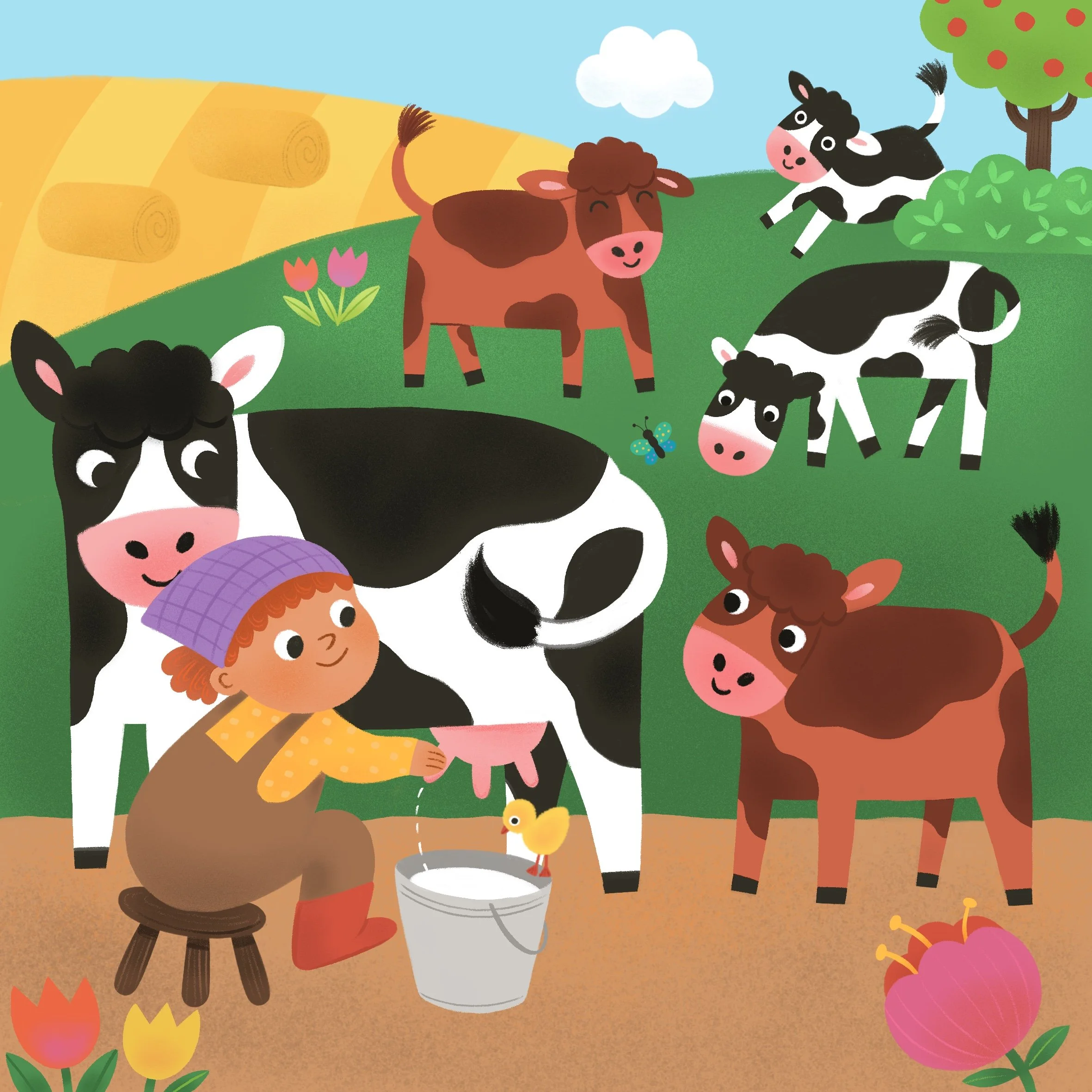 En Visite a la Ferme for Flammarion