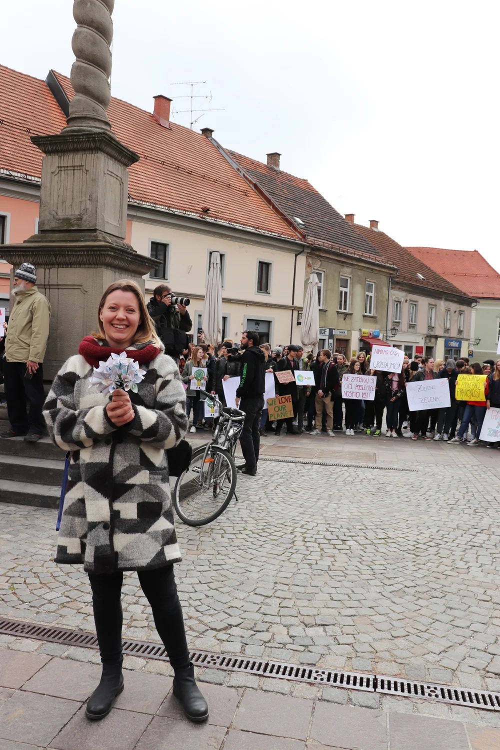  Protest of the YOUTH FOR CLIMATE JUSTICE in Maribor