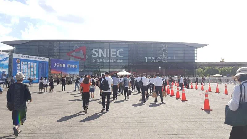 Shanghai New International Expo Centre in Pudong