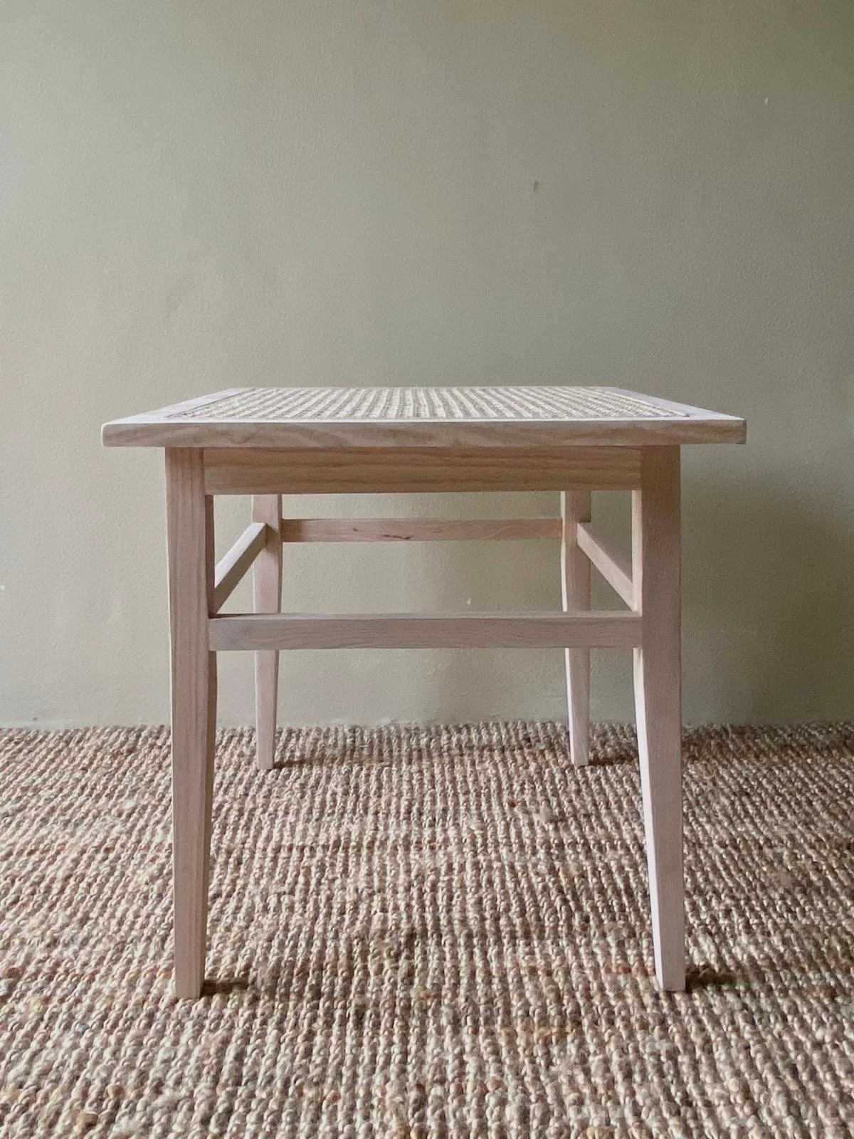 CANE SIDE TABLE