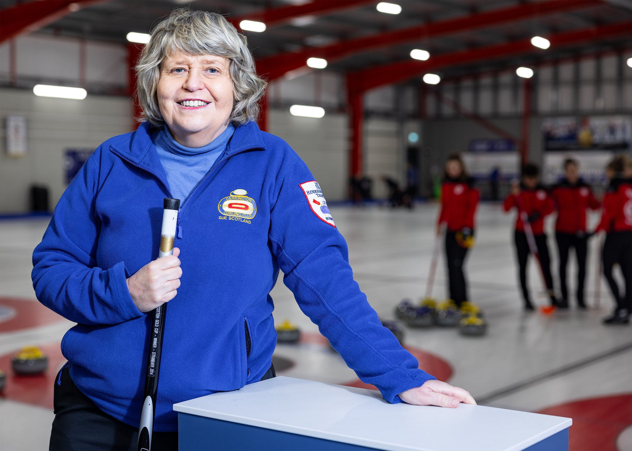 Sue, Carrington Curling Club