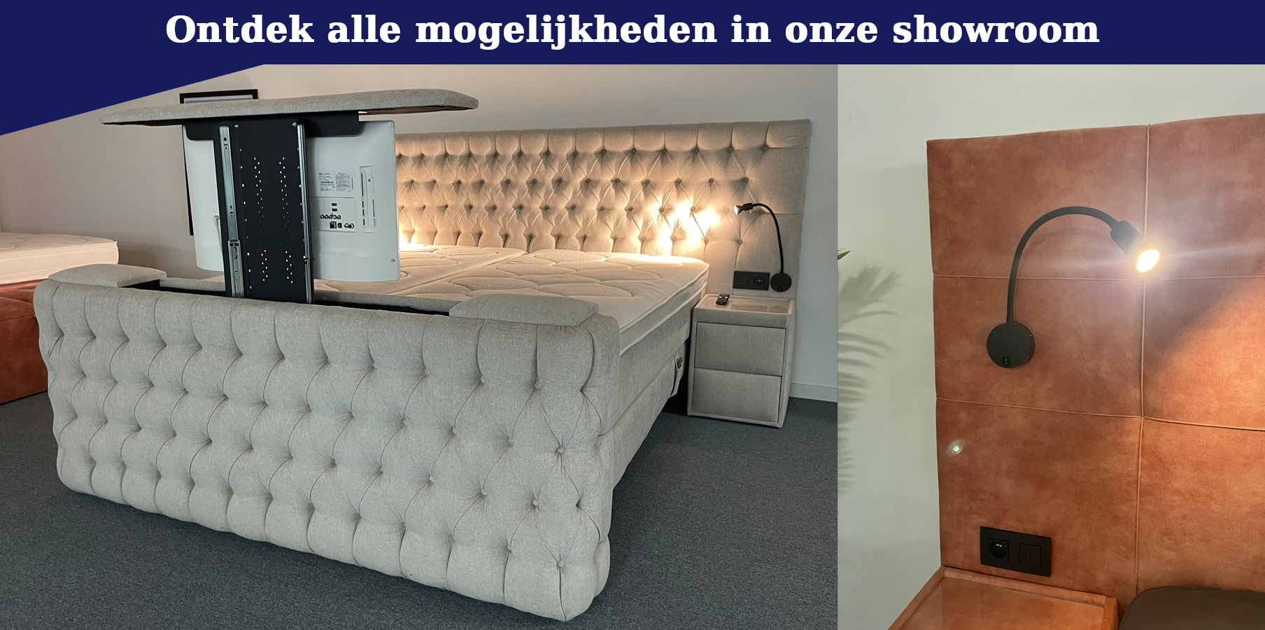 Ontdek alle mogelijkheden in onze Showroom te Ter Stratenweg 30 Ranst