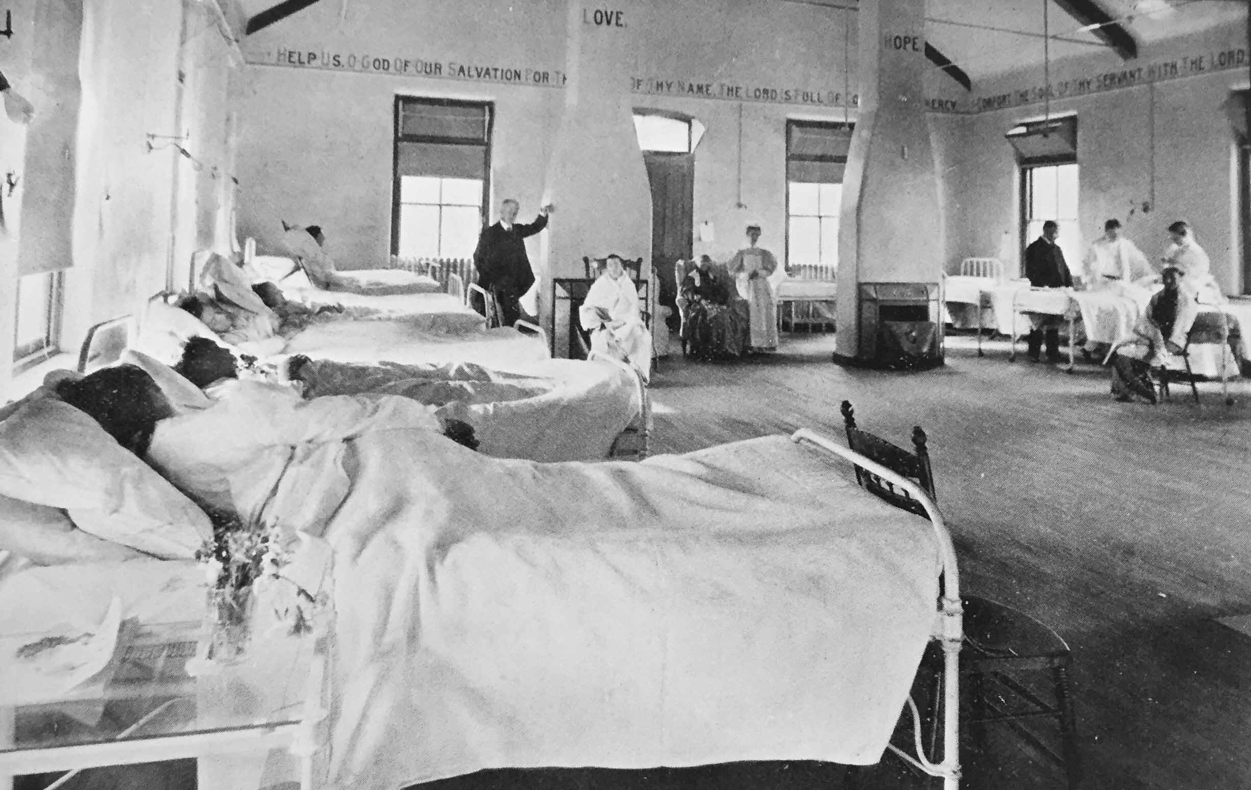  Figure 12: Women’s Ward of the Germantown Dispensary and Hospital. (Germantown Historical Society) 