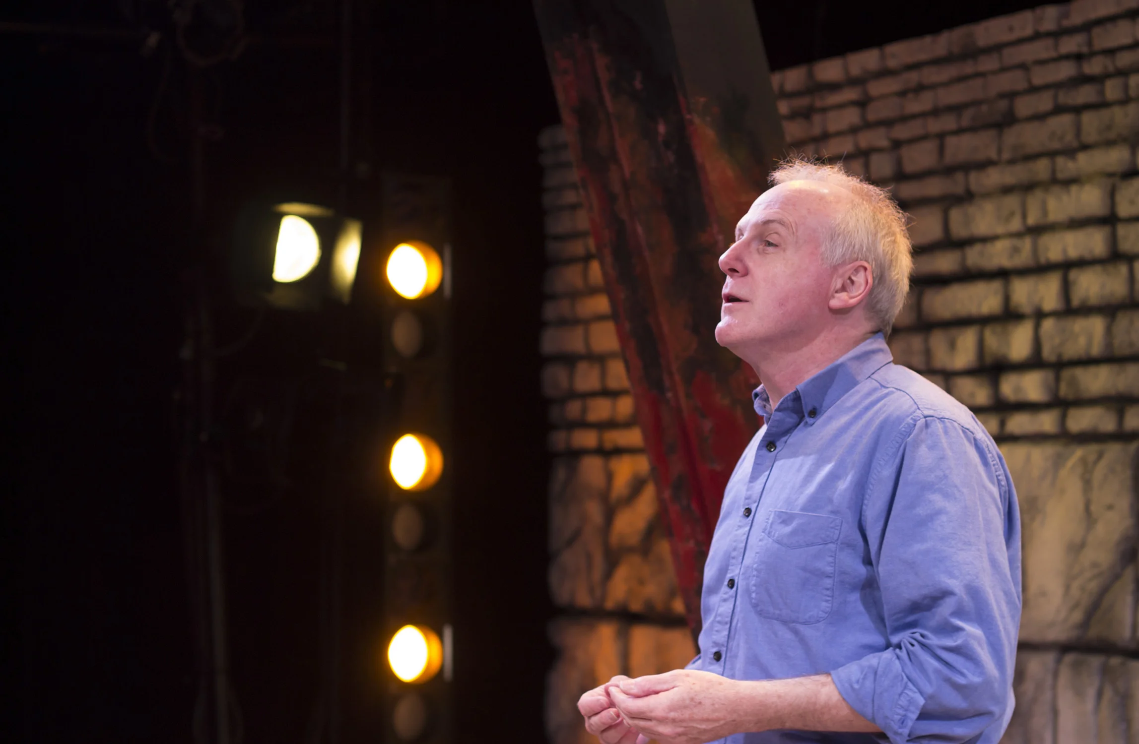   “Via Dolorosa” by David Hare   New Repertory Theatre | Directed by David Bryan Jackson Photo Credit: Andy Brilliant 