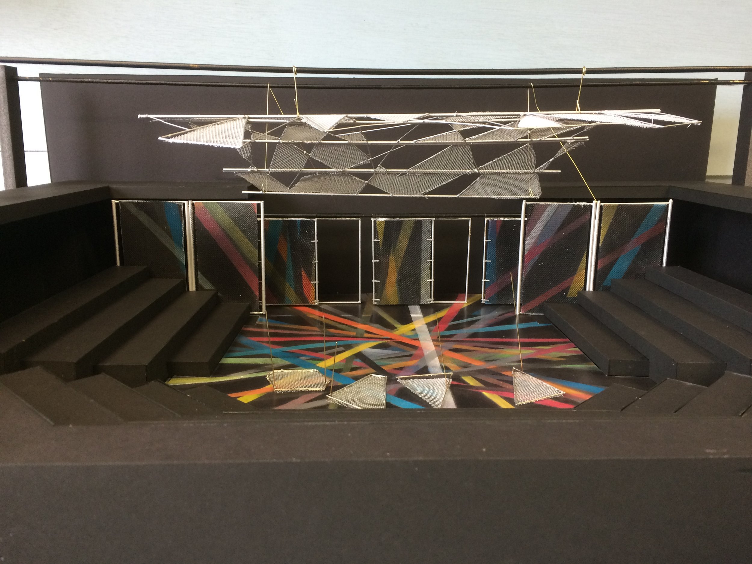   1/2” Model   for “Milk Like Sugar” | Huntington Theatre Company Designed by Cristina Todesco 