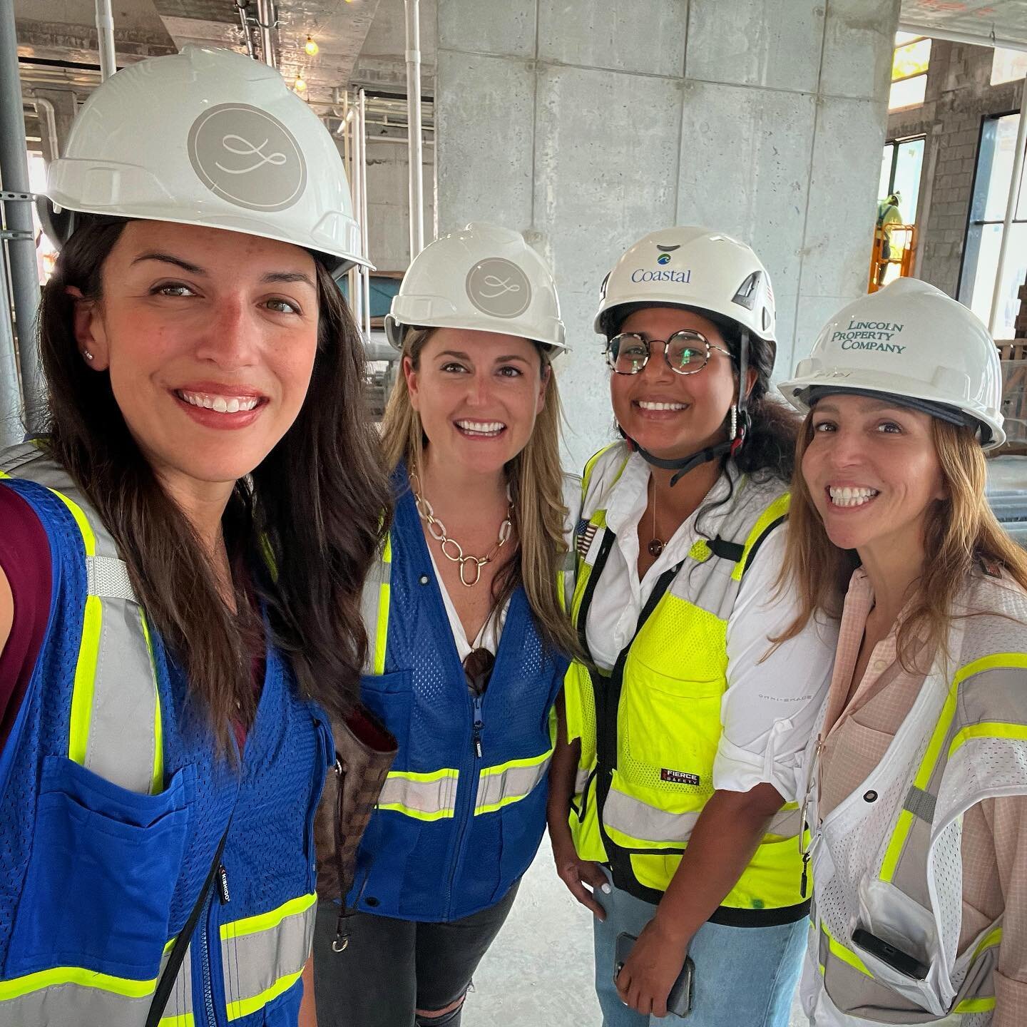 Our project in Doral is full steam ahead! Exciting site visit getting to see the spaces come to life. #lincolnpropertycompany #coastalconstruction #designwithoneline #multifamily #doralflorida #cityplacedoral