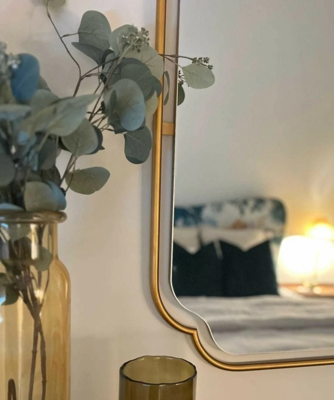 #ThrowbackThursday Timeless details that never go out of style. Warm brass accents, soft amber glass, and gentle lighting coming together to create a space that feels both calm and intentional. 

#interior #interiordesign #design #interiorstyle #deco