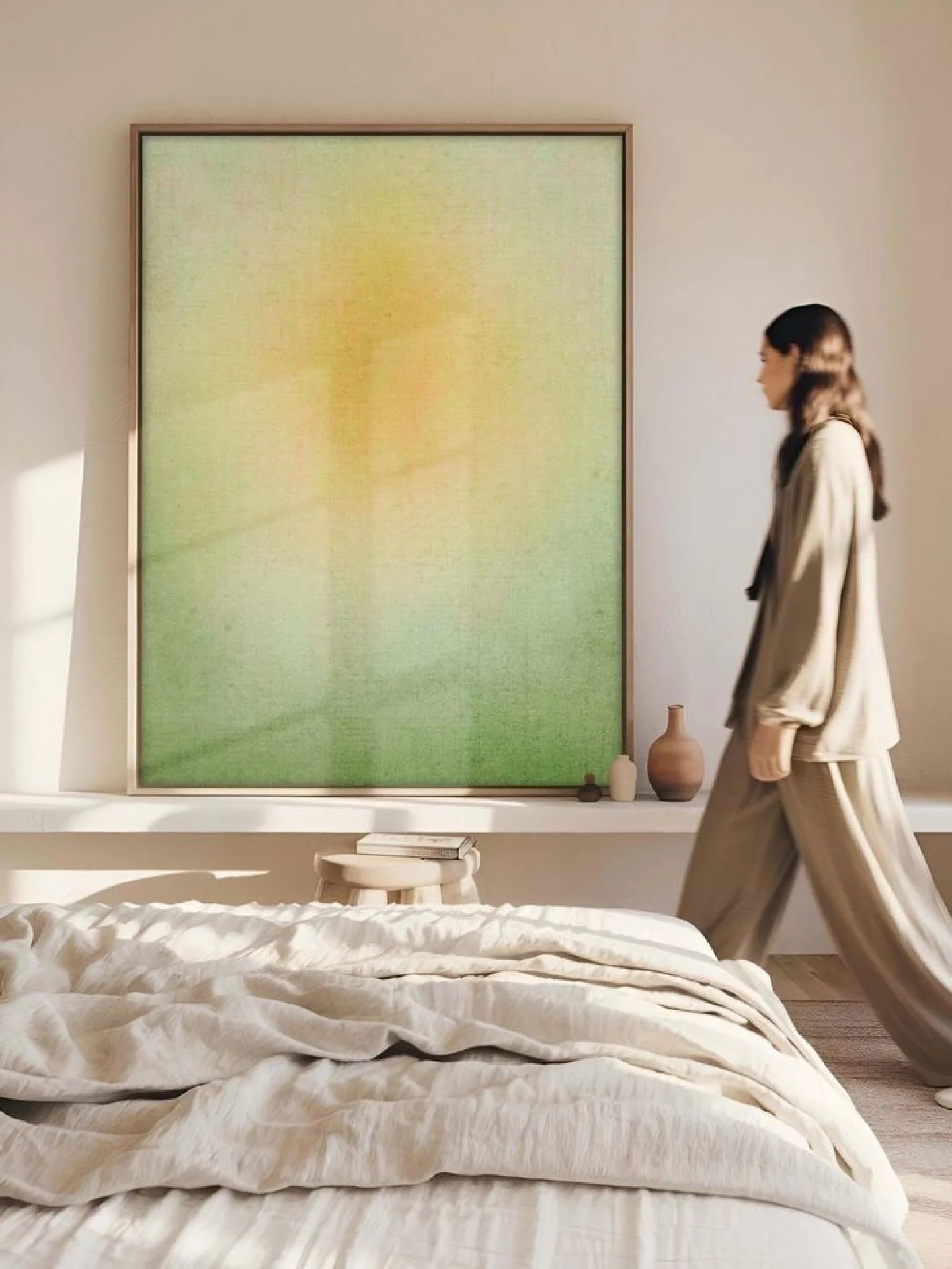 #TextureTuesday This piece from Etsy brings soft gradients and quiet depth to a soothing space.

#interior #interiordesign #design #interiorstyle #decorating #dailydecordose #decorinspiration #interiordetails #designelements #colorpop #ihavethisthing