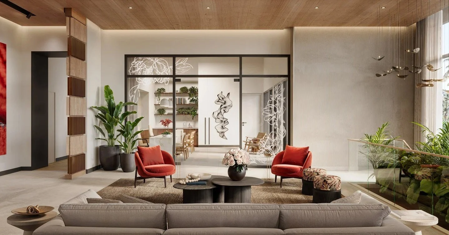 #ThrowbackThursday to an early rendering of our current project, Modera Aventura South. Thoughtfully designed to blend elevated modern living with warm, organic elements, every detail was envisioned to create a refined yet welcoming experience. 

#in