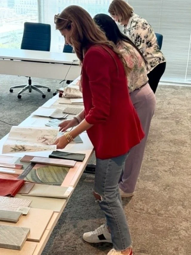 #SaturdaySpotlight Shining a light on our incredible team, who have been moving and grooving through client presentations these past few weeks with creativity, collaboration, and dedication. From concept development to the final details, their passio