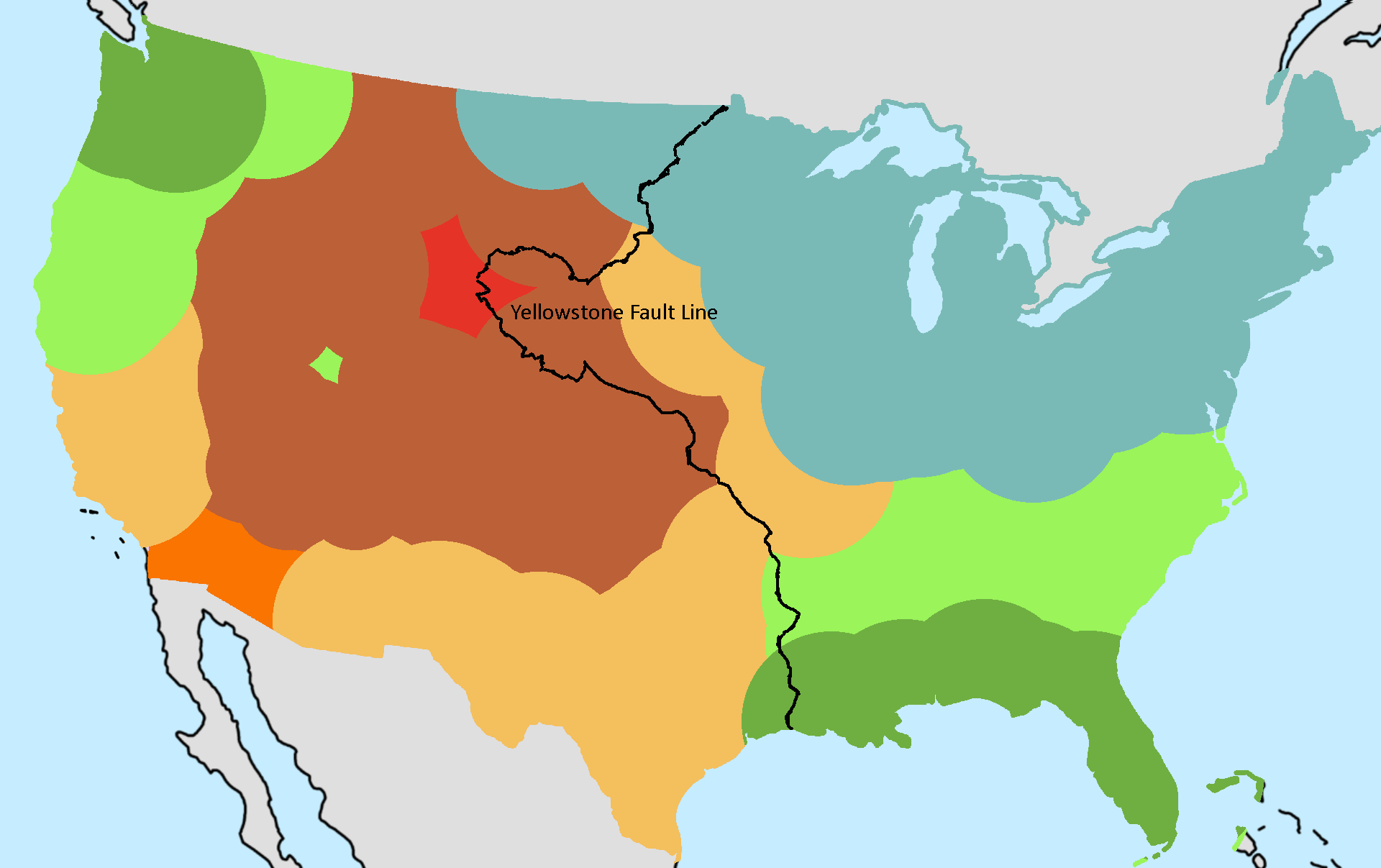 Western Climate Map