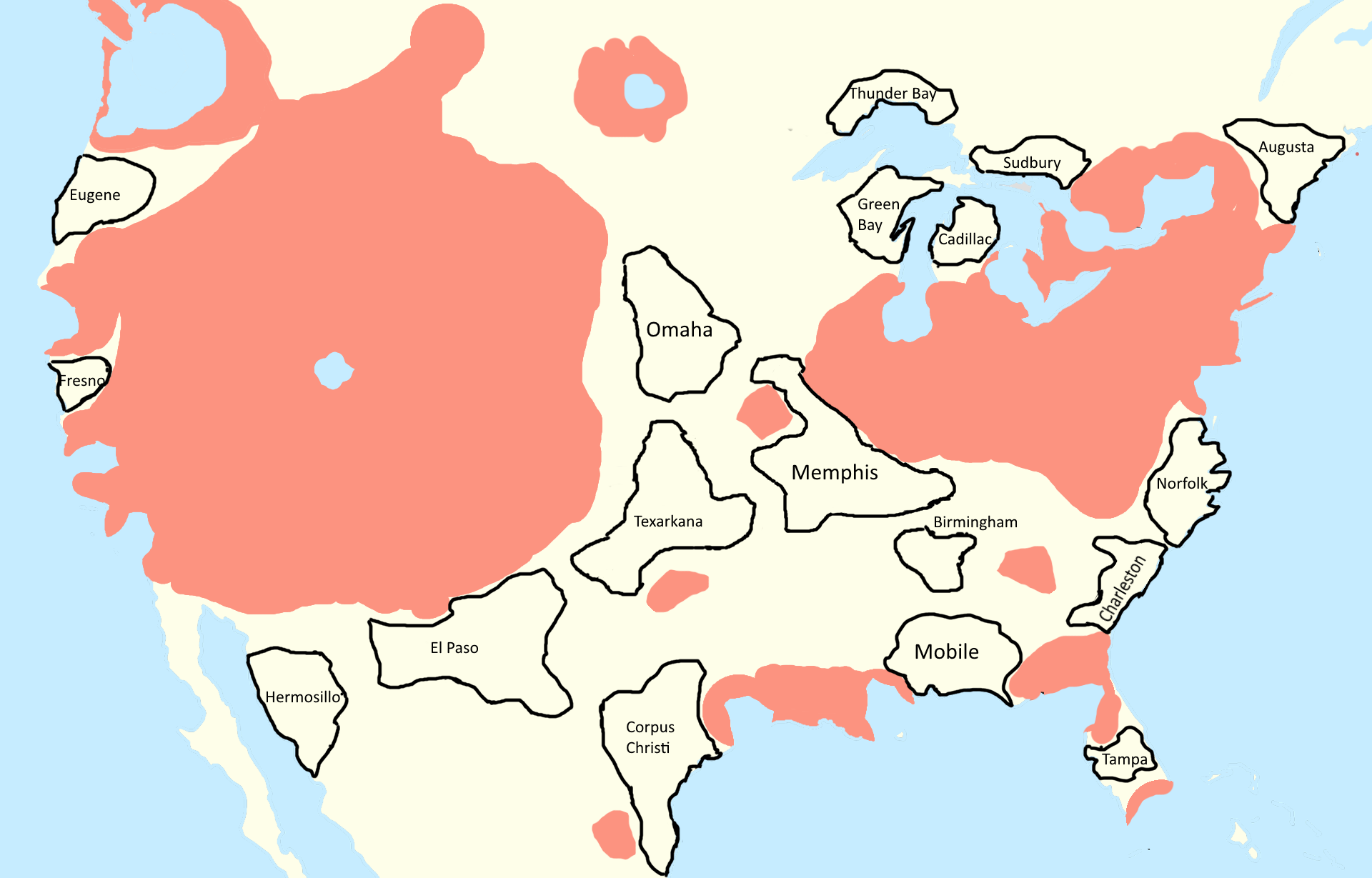 Post-Apocalyptic Map