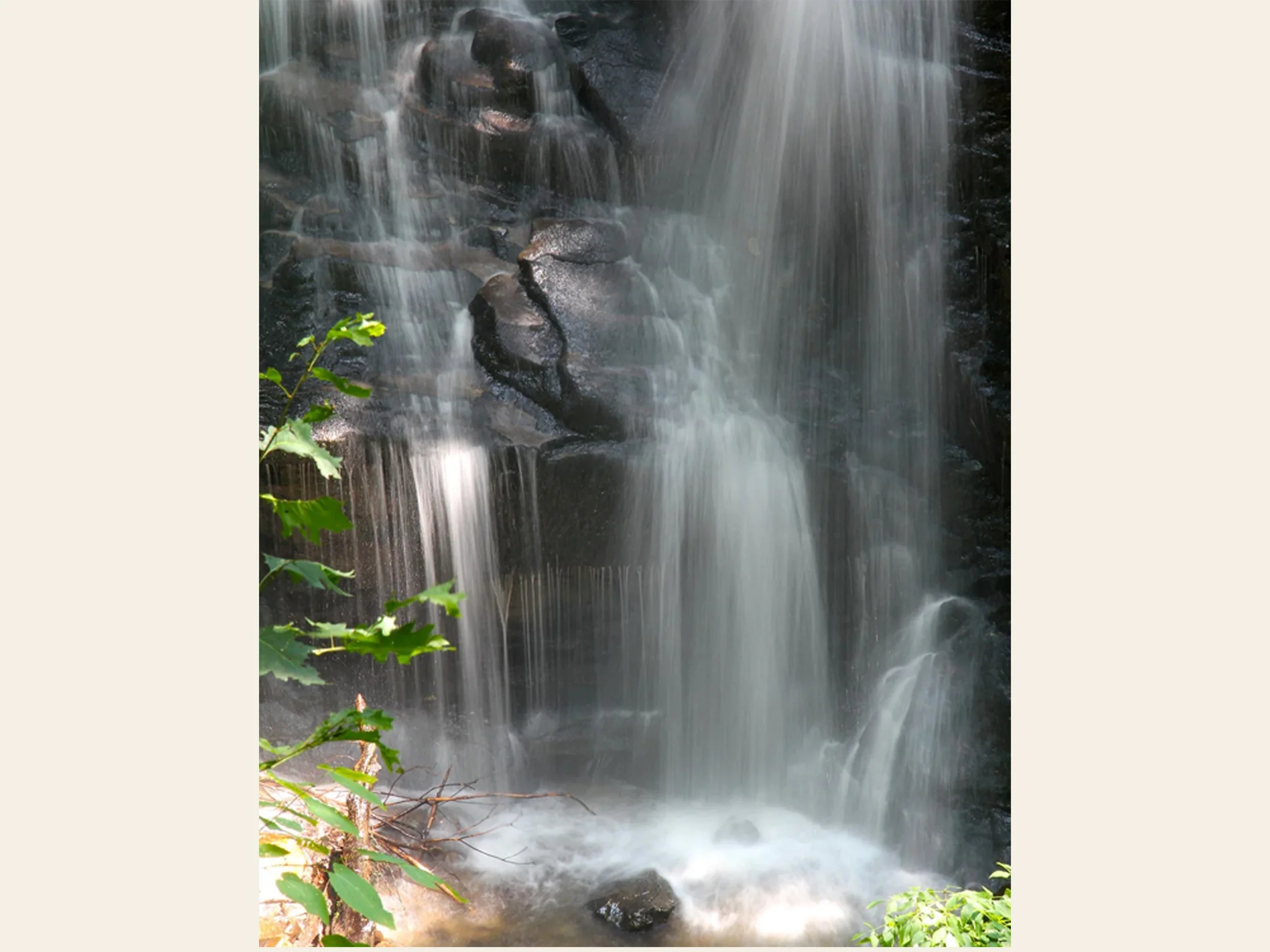 Misty Morning, Soco Falls, Maggie Valley, N.C.