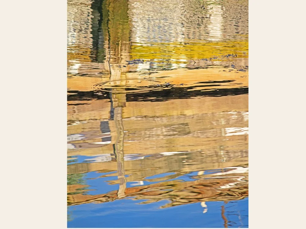 Reflections in Wiscasset Harbor, Maine