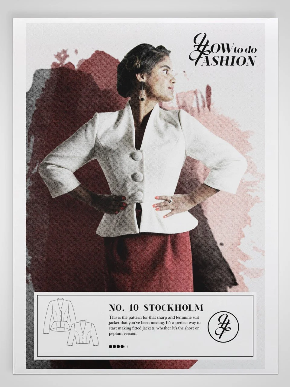 No. 10 Stockholm - Printet - Str. 32-54