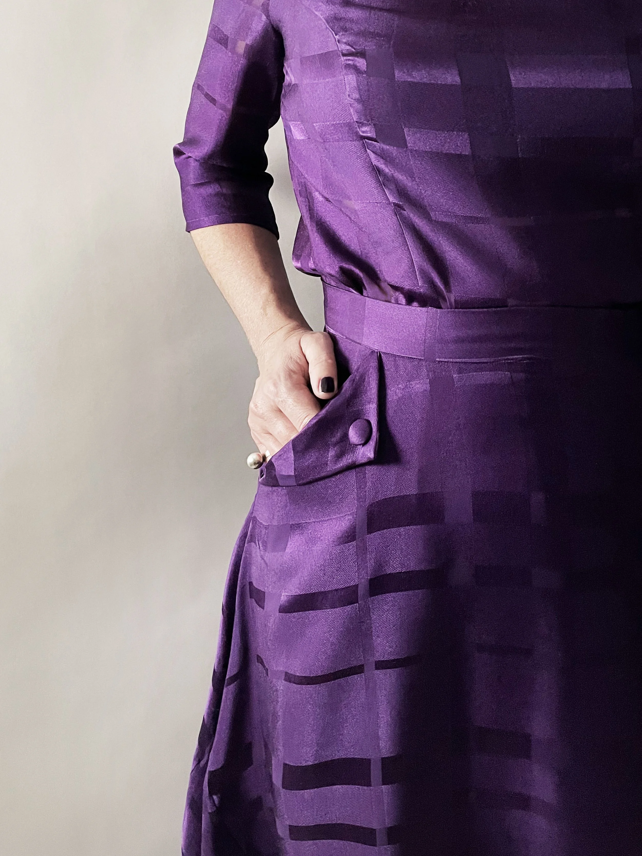 Symønster til nederdel med masser af vidde og lommer