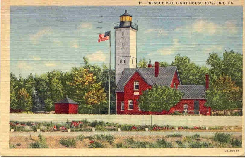 Presque Isle Lighthouse postcard.JPG