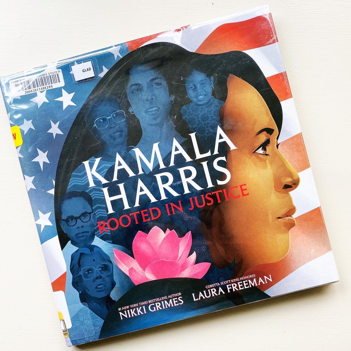 One of my favorite picture book biographies from 2020 is Kamala Harris: Rooted in Justice. Themes of family (both the ones born into and the ones chosen), determination, hope, and progress ring clear in this lyrical work by Nikki Grimes. My oldest so