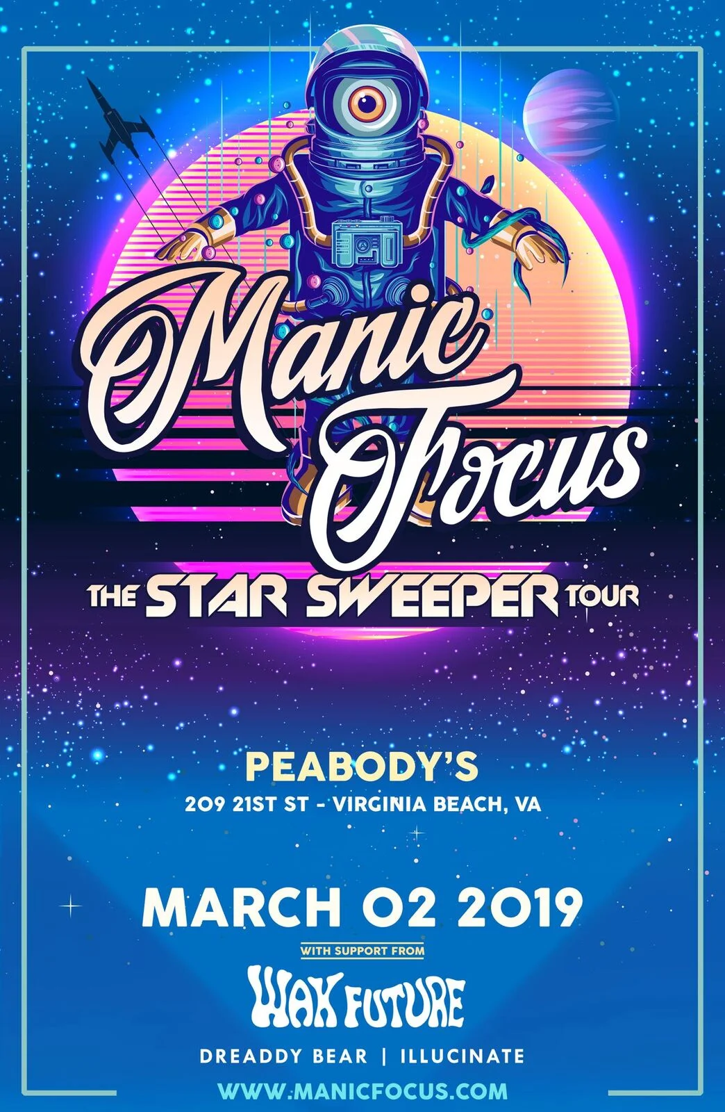 MANIC FOCUS: THE STAR SWEEPER TOUR