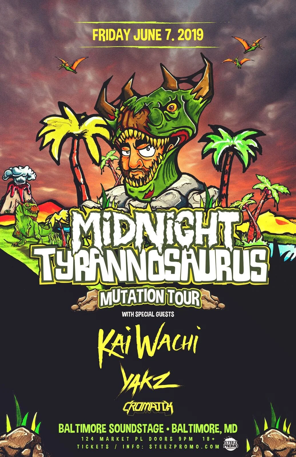 MIDNIGHT TYRANNOSAURUS: MUTATION TOUR - Baltimore