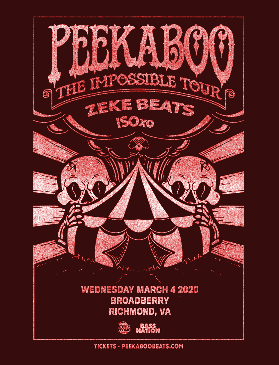 PEEKABOO: THE IMPOSSIBLE TOUR