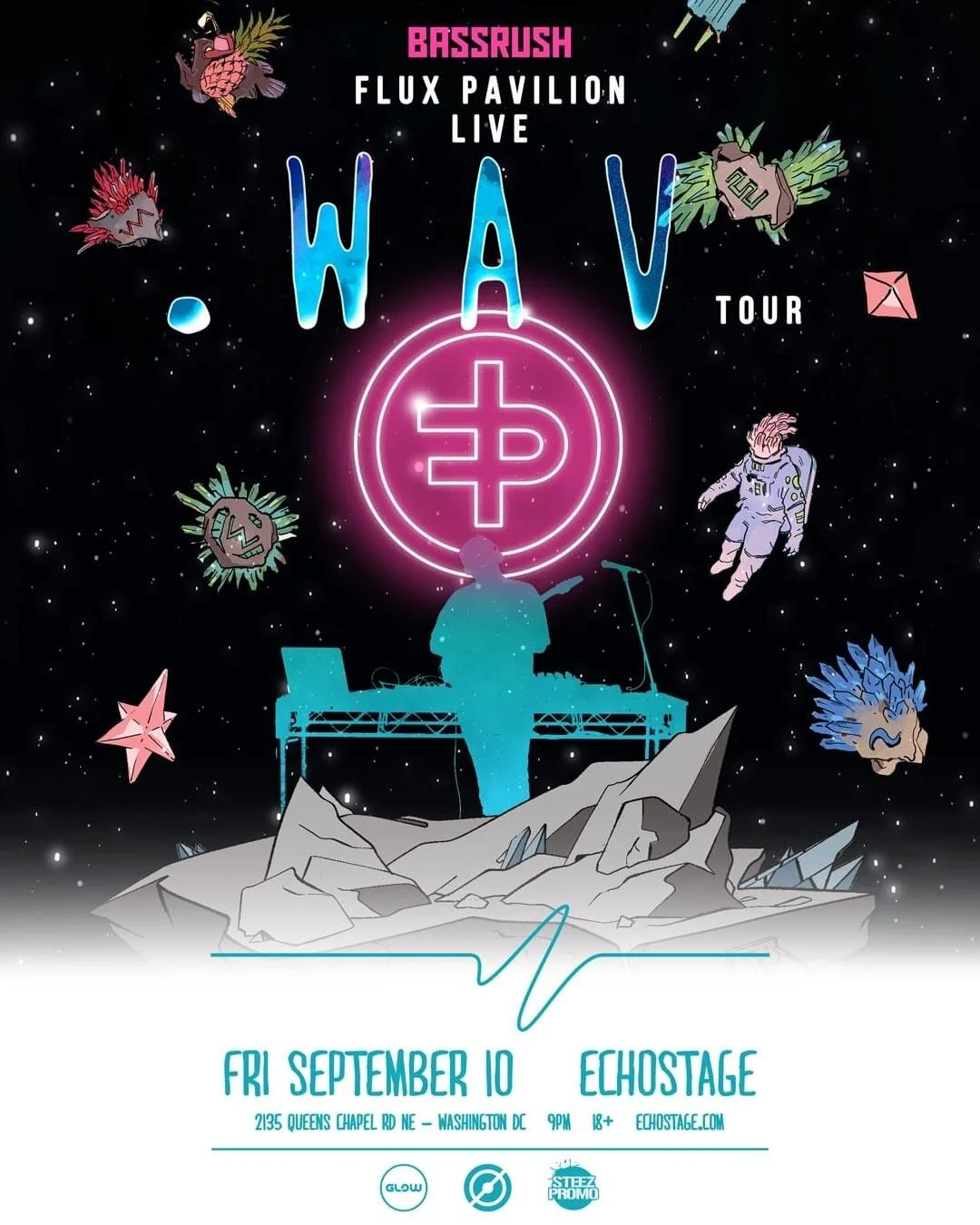 Bassrush presents Flux Pavilion (Live) '.WAV' Tour