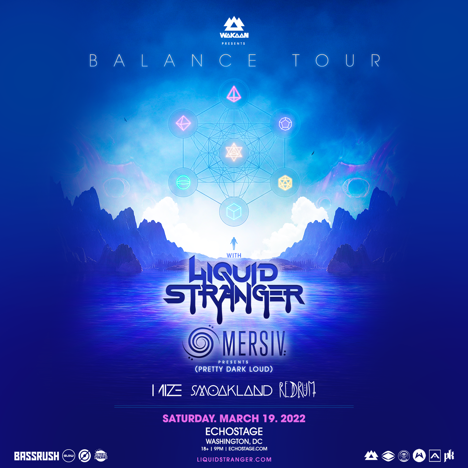 WAKAAN Presents: 'B A L A N C E' Tour w/ Liquid Stranger - D.C.