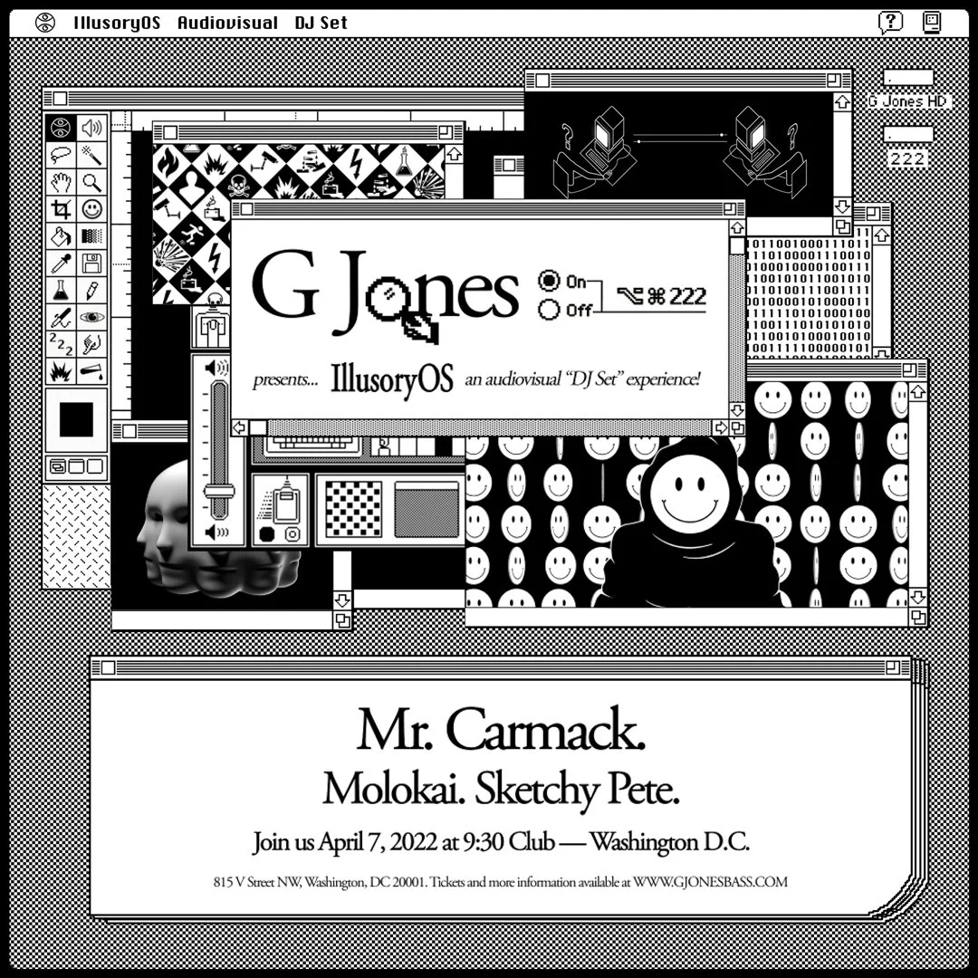 G Jones: IllusoryOS Tour at 9:30 Club