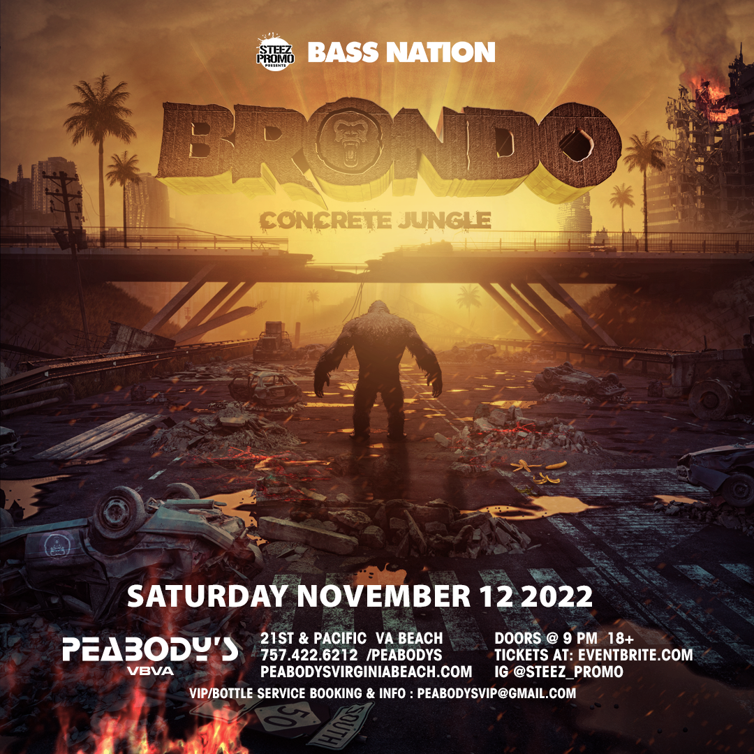 Bass Nation presents Brondo - Virginia Beach
