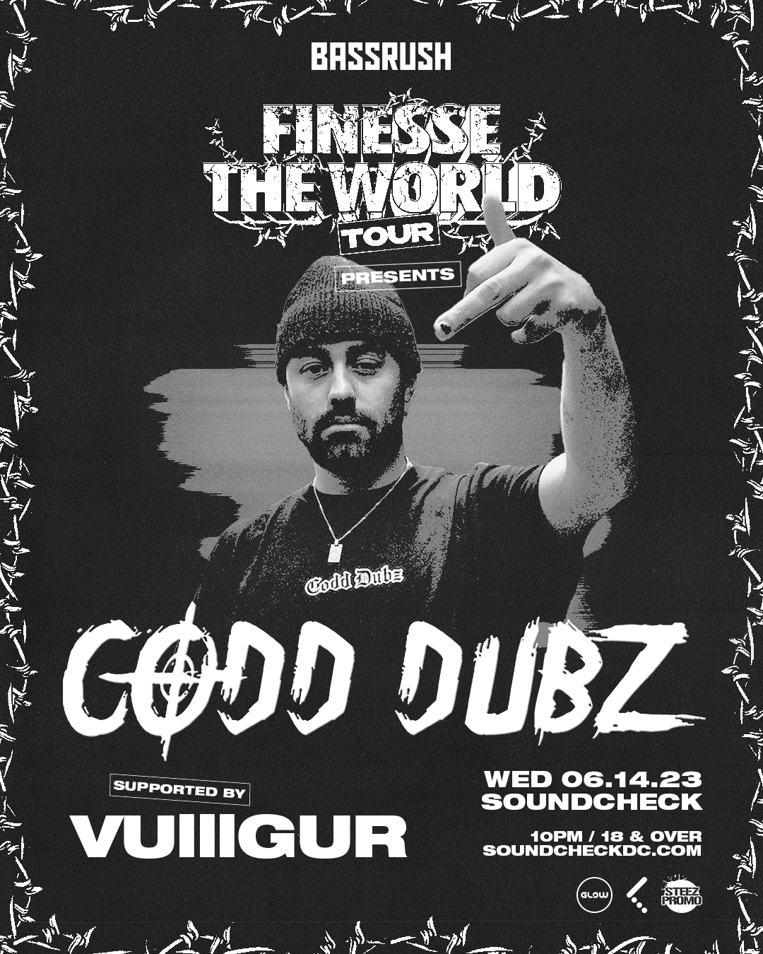 Bassrush presents Codd Dubz 'Finesse The World' Tour