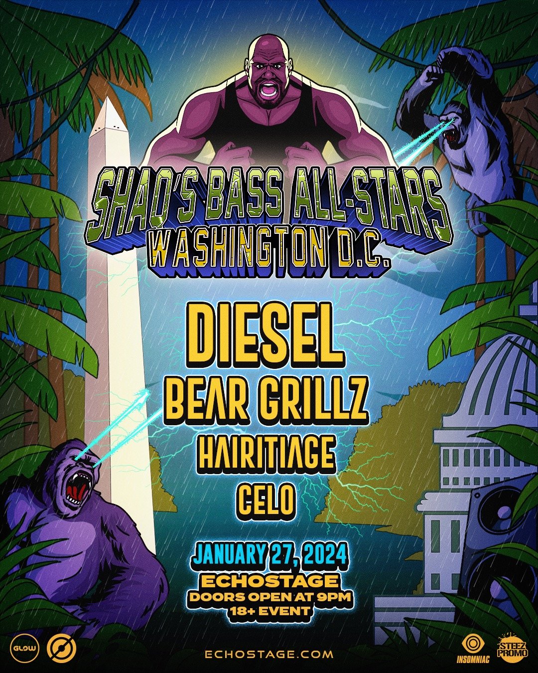 Shaq's Bass All Stars - Washington DC
