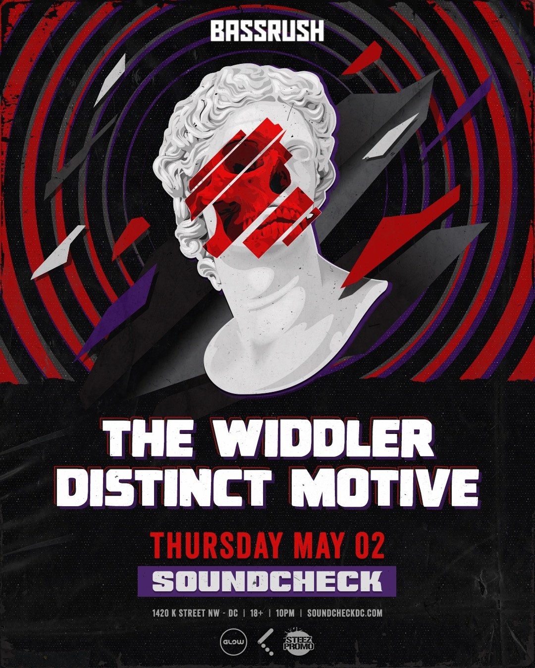 Bassrush presents The Widdler & Distinct Motive - Washington DC
