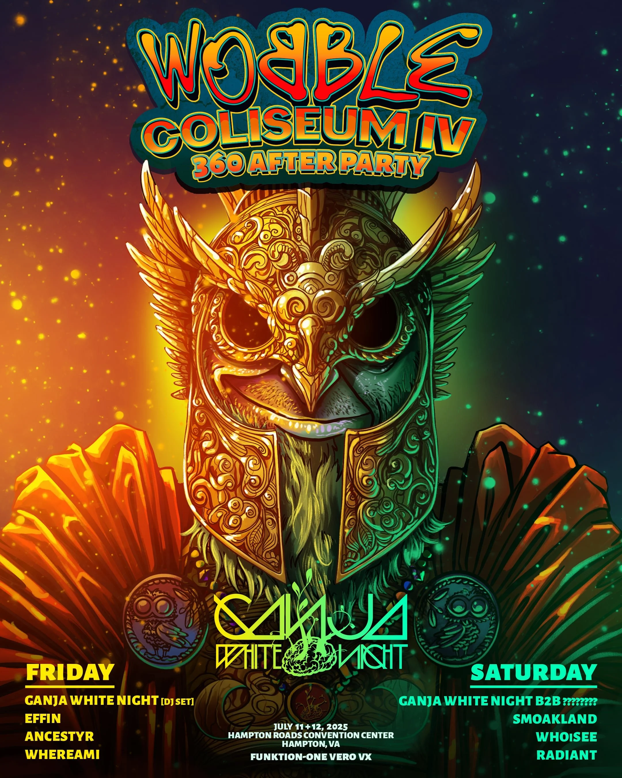 Wobble Coliseum 4 Official 360 After Parties