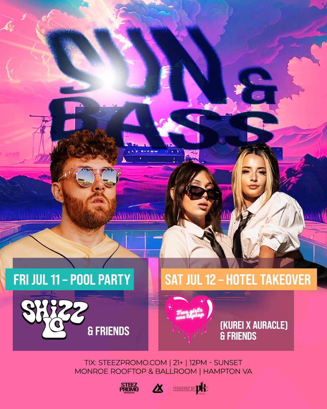 Sun & Bass Day Parties - Hampton, VA