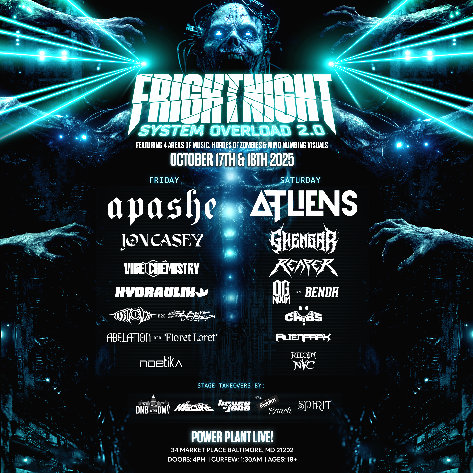 Fright Night Massive: System Overload 2.0 - Baltimore