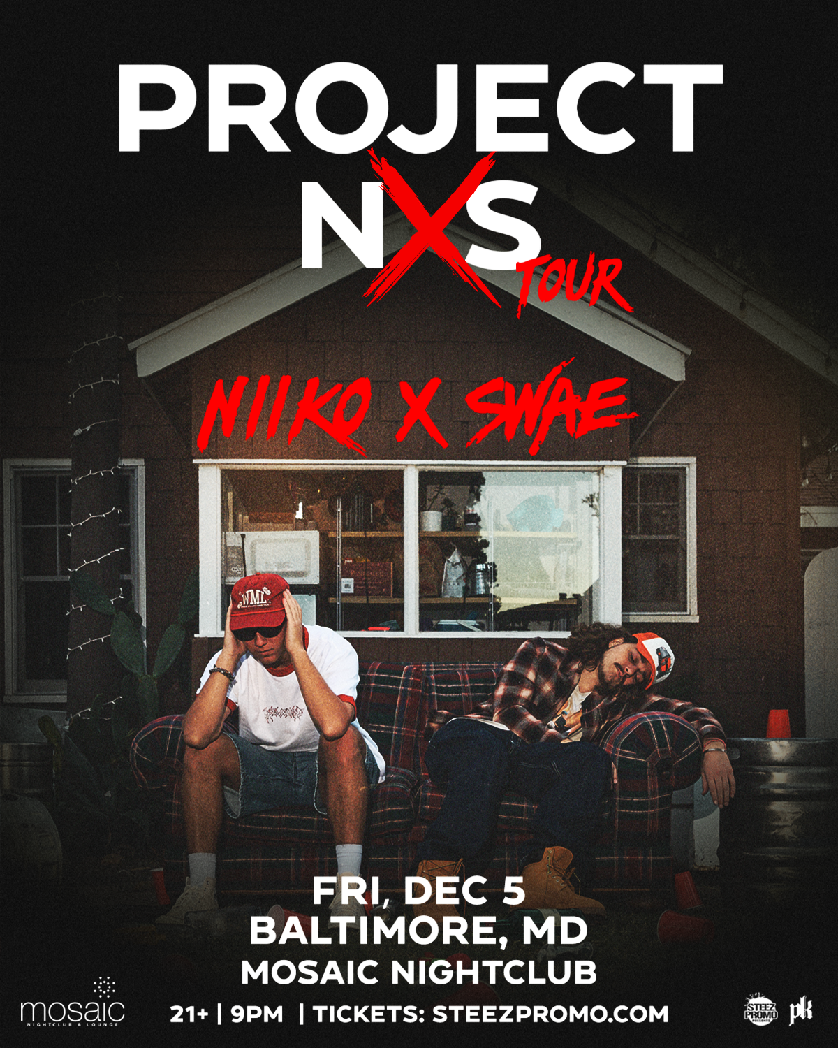 NIIKO X SWAE 'Project NXS' Tour - Baltimore
