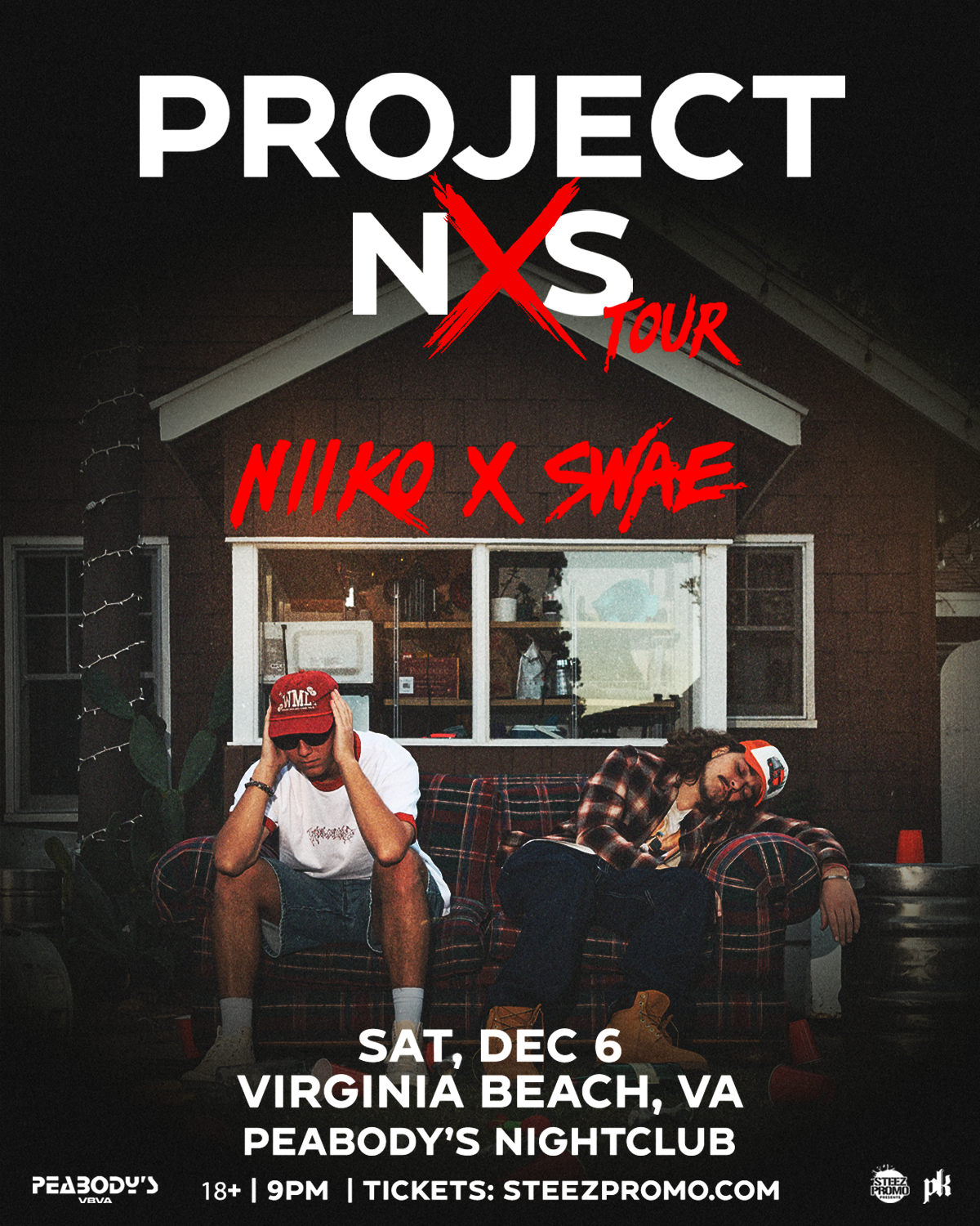 NIIKO X SWAE 'Project NXS' Tour - Virginia Beach