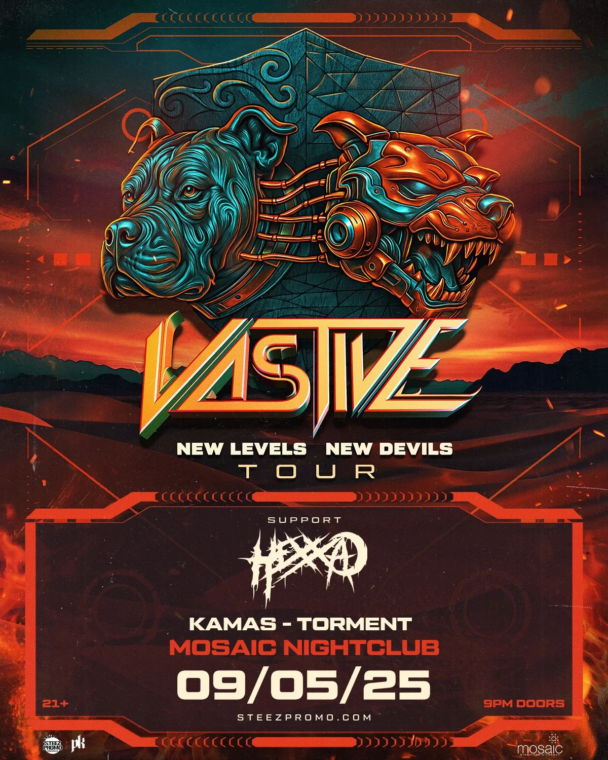 VASTIVE - New Levels New Devils Tour - Baltimore