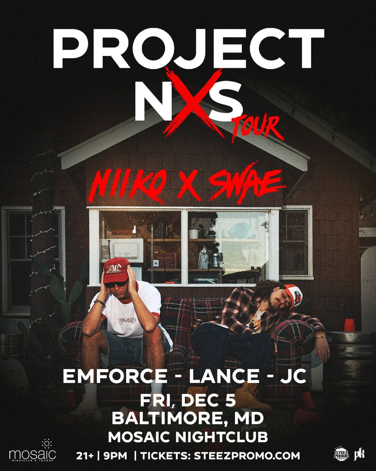 NIIKO X SWAE 'Project NXS' Tour - Baltimore