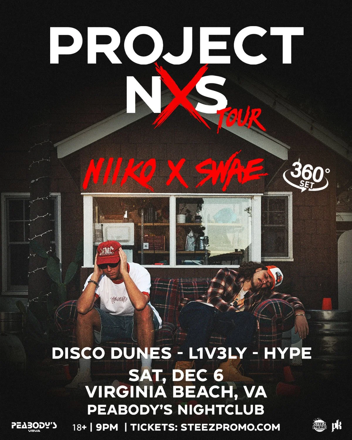 NIIKO X SWAE 360° Set 'Project NXS' Tour - Virginia Beach