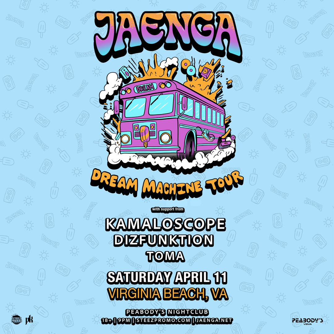 Jaenga 'Dream Machine' Tour - Virginia Beach