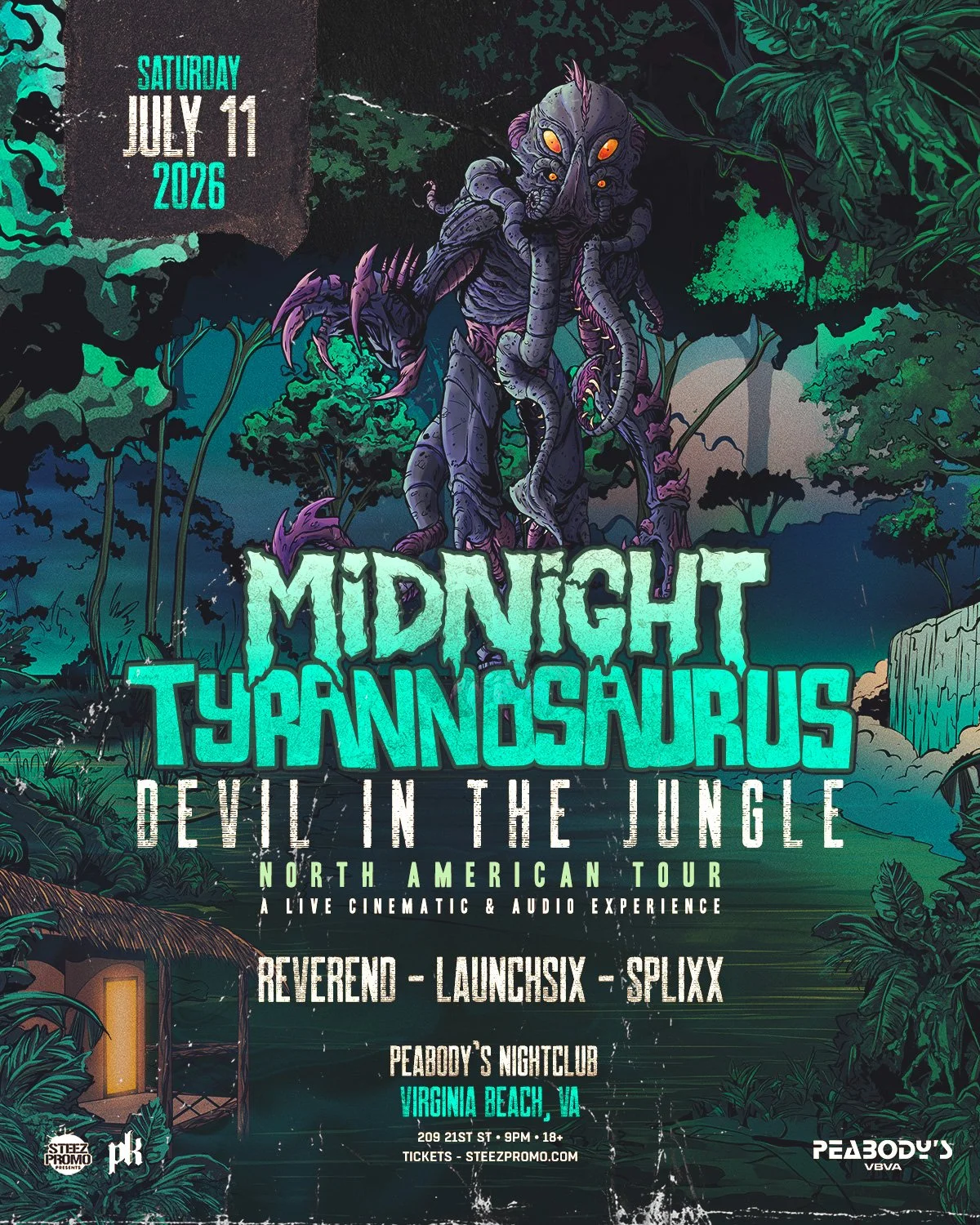 Midnight Tyrannosaurus - 'Devil In The Jungle' - VAB
