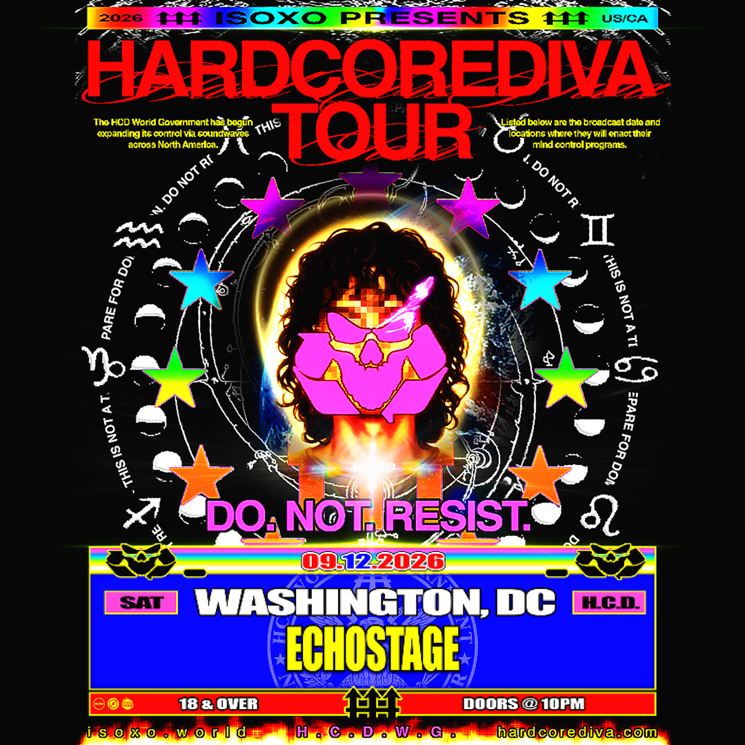 ISOXO - HARDCORE DIVA TOUR - WASHINGTON DC