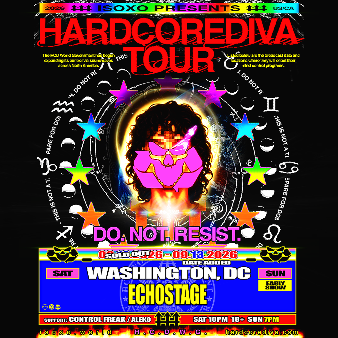 ISOXO - HARDCORE DIVA TOUR - WASHINGTON DC