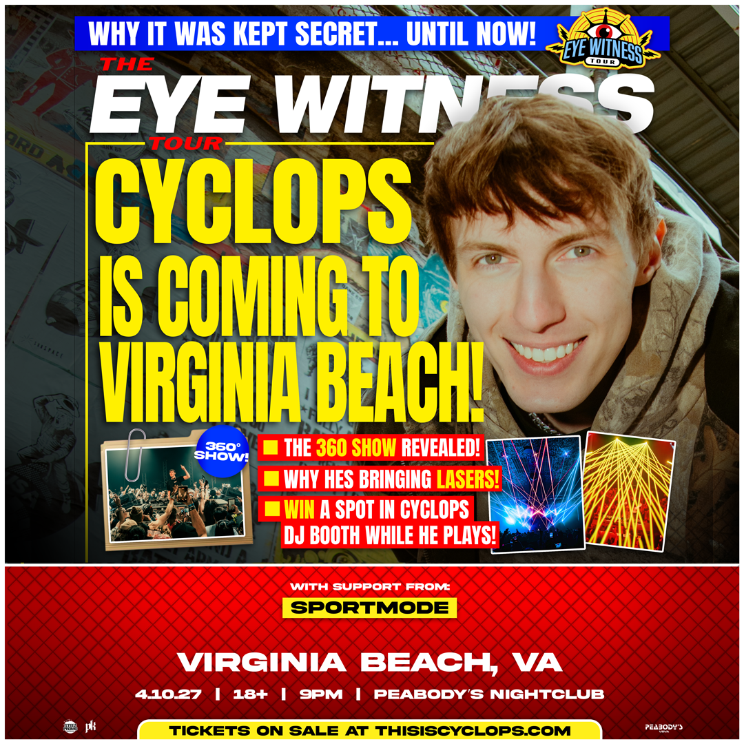 Cyclops - The 'EYE WITNESS' 360° Tour - Virginia Beach