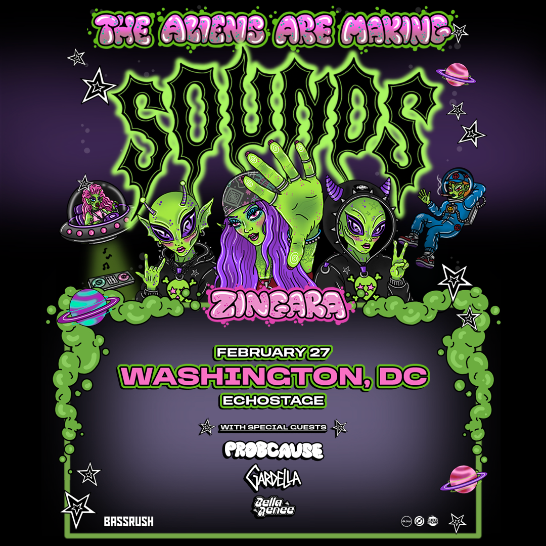 Zingara 'The Aliens Are Making Sounds' Tour - Washington DC