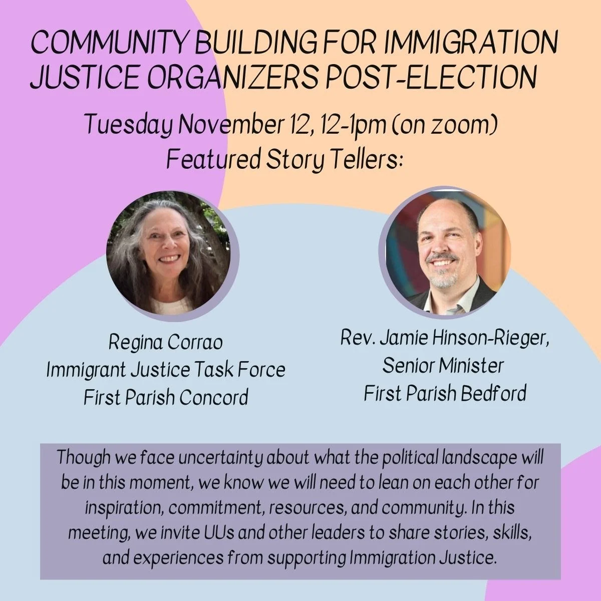 Immigrant Justice Team Meeting