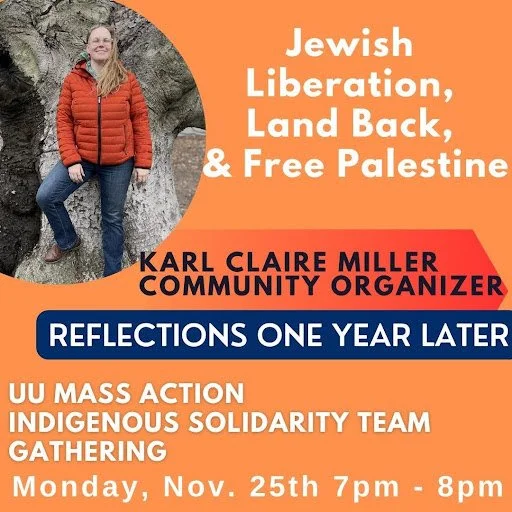 November Indigenous Solidarity Team Meeting