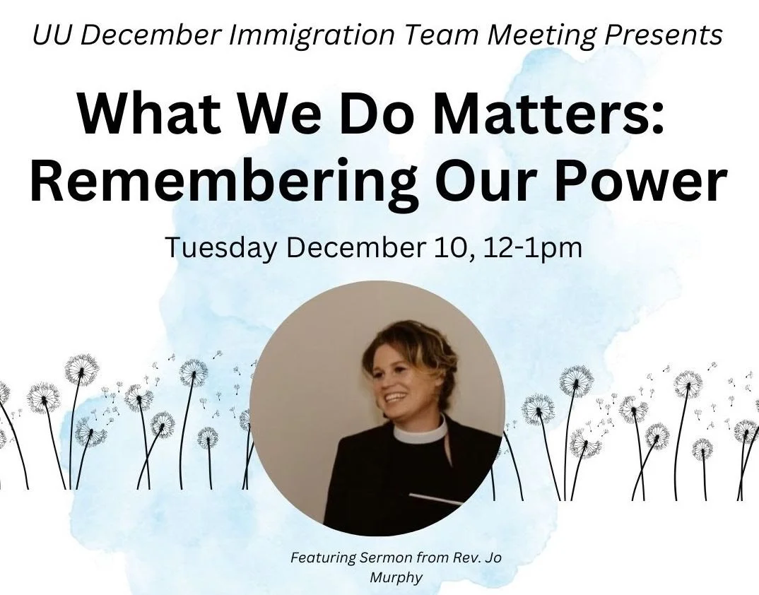 Immigrant Justice Team Meeting